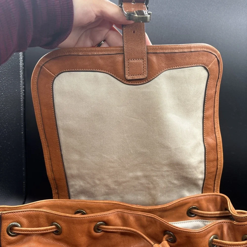 TUMI 35th Anniversary Limited Backpack Sienna Brown Pre-owned Leather Bag